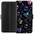 Miniatyrbillede 1 af 3: Apple iPhone XS Tegnebogsetui  Mickey Mouse Disney Bobler Design Sjovt Motiv Populær Disneyfigur Tegneserie Børneklassiker