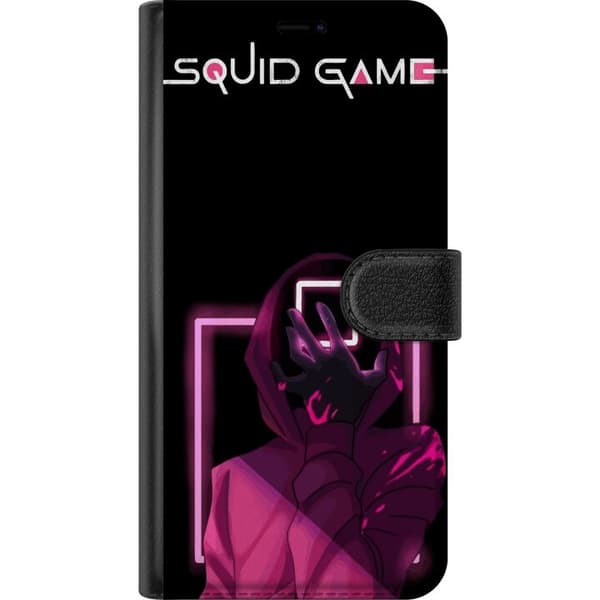 Huawei P30 Plånboksfodral Squid Game Tema Populär Serie Motiv Grafiskt Ikoniskt Design Asiatisk Popkultur Spänning Drama