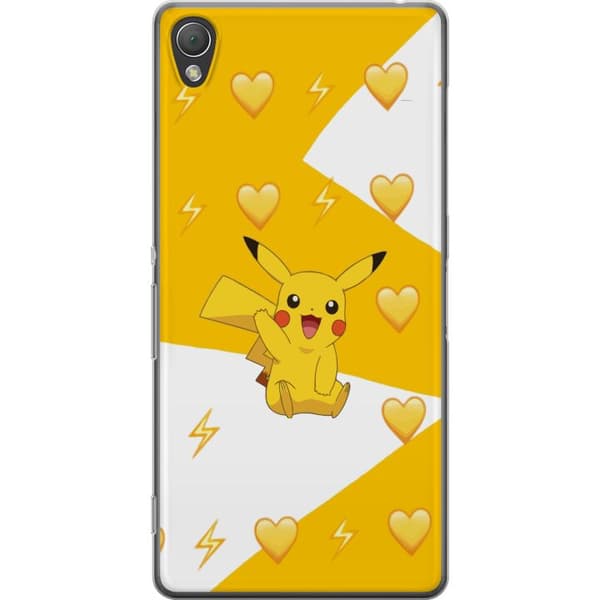 Sony Xperia Z3 Gjennomsiktig deksel Pikachu Pokémon Spillfigur Spillmotiv Populært Ikon Tegneserieserie Pokémon GO Barnas Klassiker