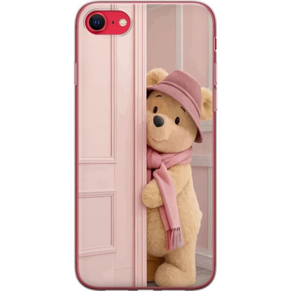Apple iPhone 8 Genomskinligt Skal Nalle Puh Disney Motiv Tecknad Serie Klassisk Populär Barn Motiv Disneyfigur Ikonisk Karaktär