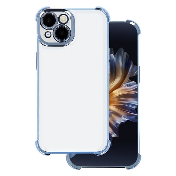 iPhone 13 Mobilskal Anti Shock Chrome - Blå