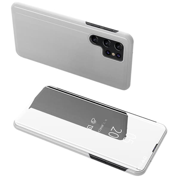 Samsung Galaxy S25 Ultra Spegel Flip Fodral  Elegant Skydd