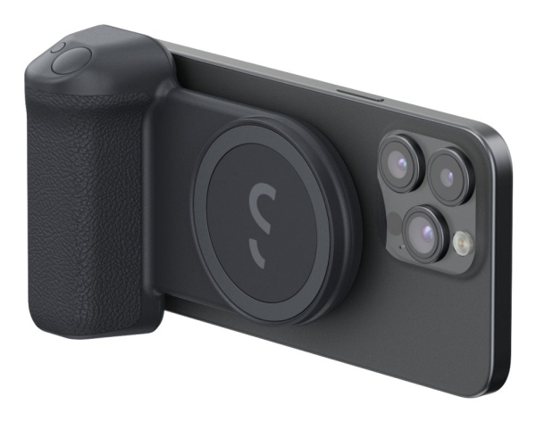 ShiftCam SnapGrip, Grepp, Mörkgrå, Polykarbonat, Harts, Apple iPhone 15 Pro Max iPhone 15 Pro iPhone 15 Plus iPhone 15 iPhone 14 Pro Max iPhone 14 Pr