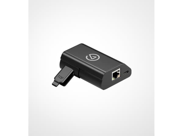 Elgato Network Dock, RJ-45, USB-C, Svart, 5 V, 59 mm, 79 mm, 27 mm