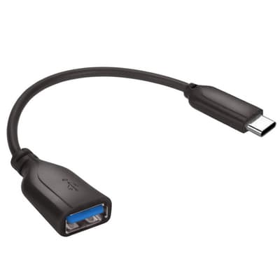 Adapterkabel USB Type C Male til USB A hun