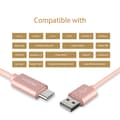 Miniatyrbild 4 av 11: ROCK Nylon USB-C kabel 1m