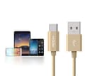 Miniatyrbild 3 av 11: ROCK Nylon USB-C kabel 1m