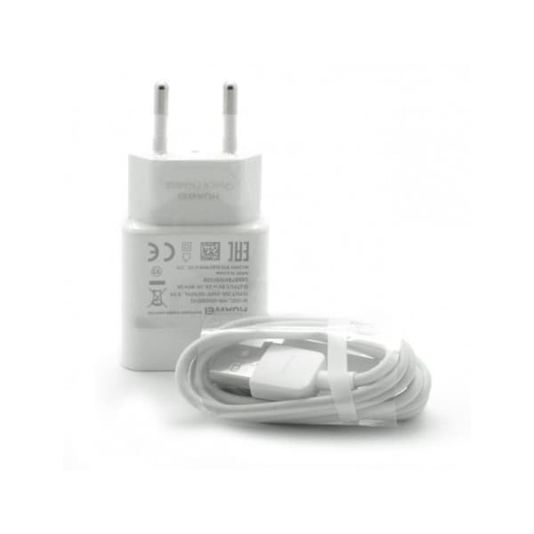 Original Huawei snabbladdare med USB-C kabel (1m) i vit färg