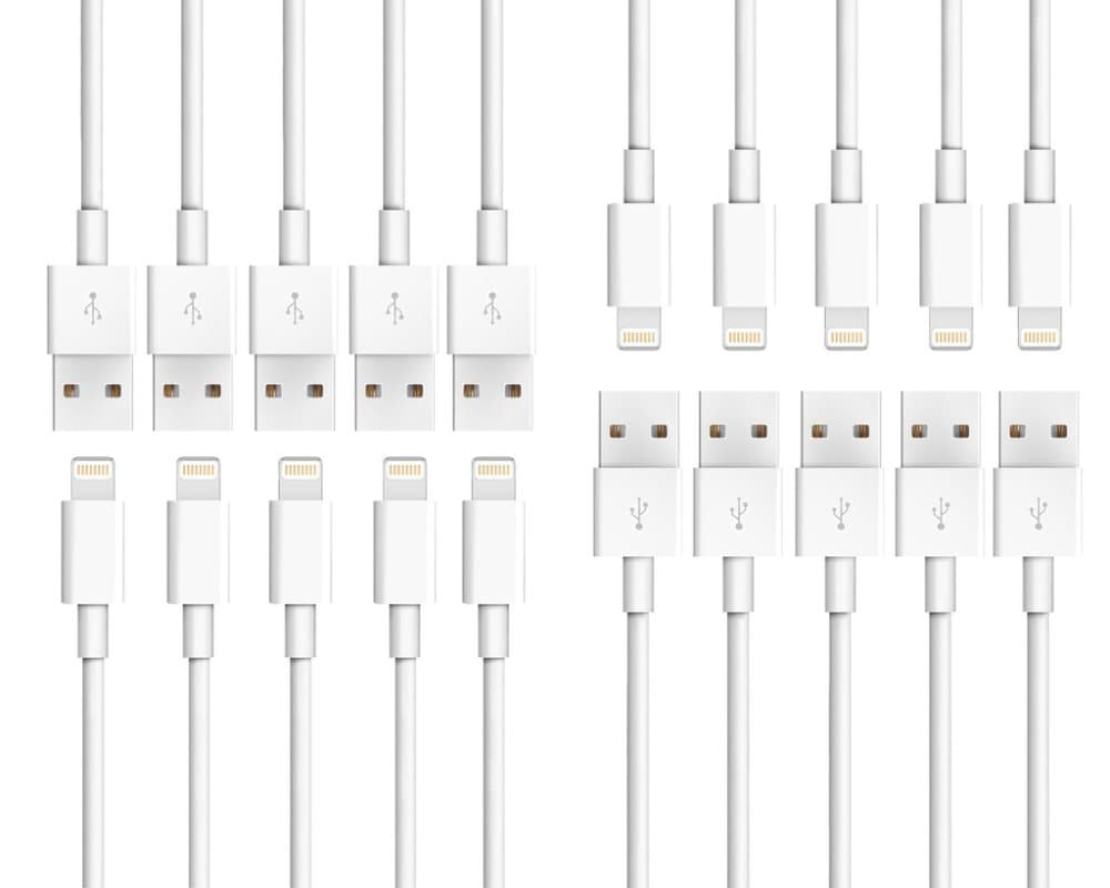 10-pack lightningkablar