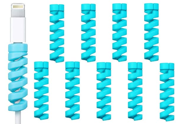 10-pack Spiral kabelskydd - Laddare