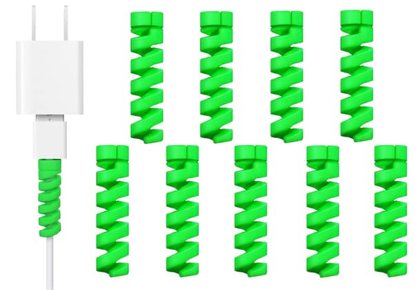 10-pack Spiral kabelskydd - Laddare
