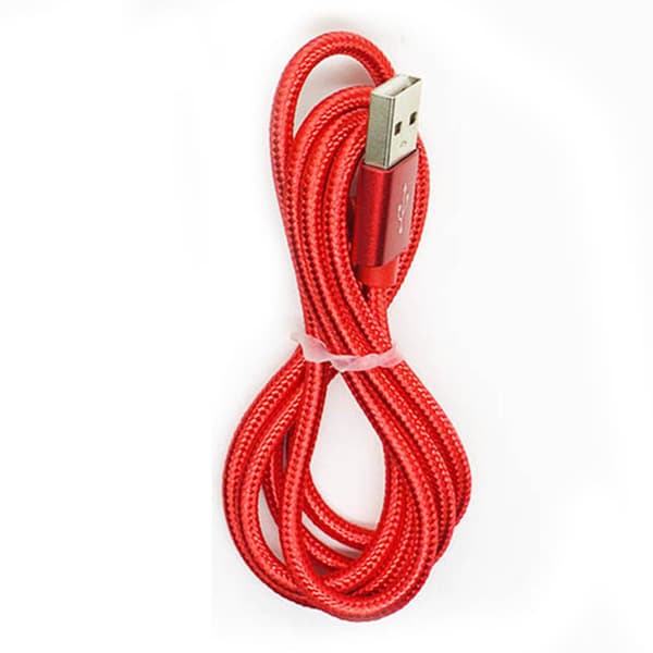 300cm USB-C (Type-C) Snabbladdare (Brottsäker i vävt nylon)