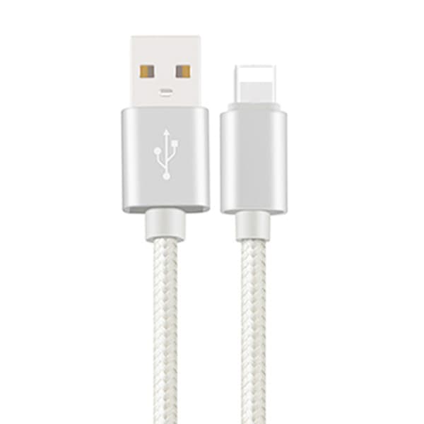 Lightning Snabbladdare (Brottsäker i vävt nylon) 300cm