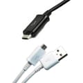Miniatyrbild 1 av 2: 1m Micro USB laddare Samsung S4 S5 S6 S7 Nokia Note