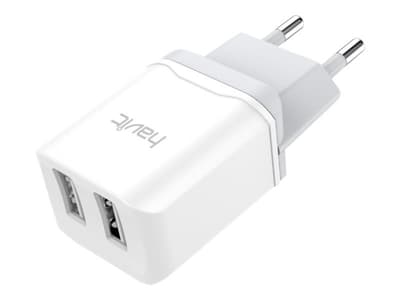 Havit 2 ports USB Väggladdare
