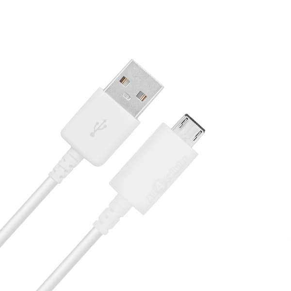 Android Load Cable USB / Micro USB Spiral Cable (White)