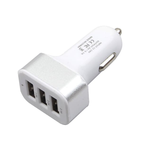 Universal Car Charger 3 USB 5.1A: lla