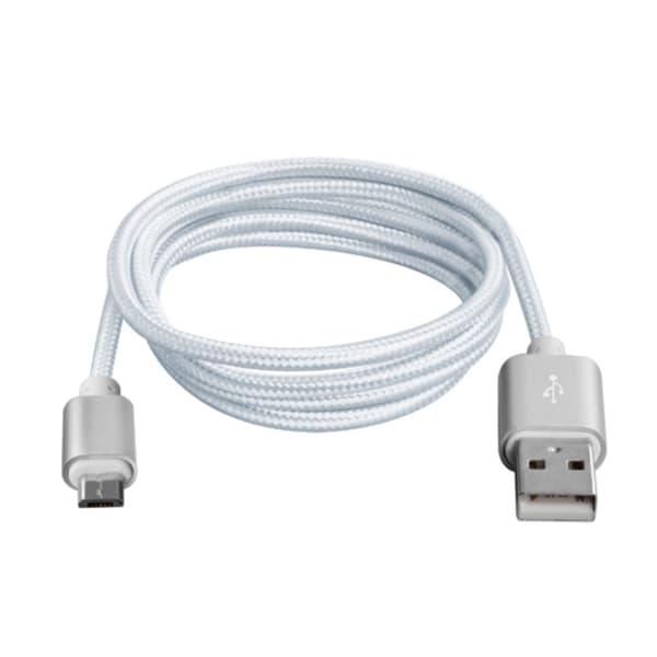 1m Micro-USB Hurtig opladning 3.0 Lægkabel