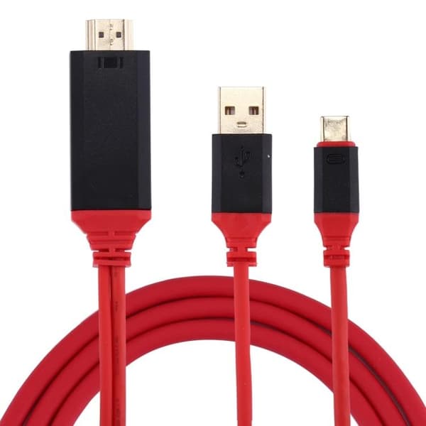 USB-C til HDMI adapter 2 m