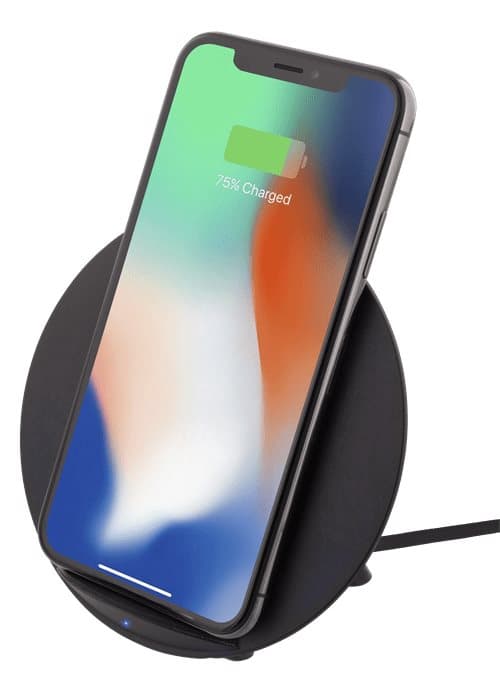 Deltaco Trådlös Laddare för iPhone och Android 5W, Svart