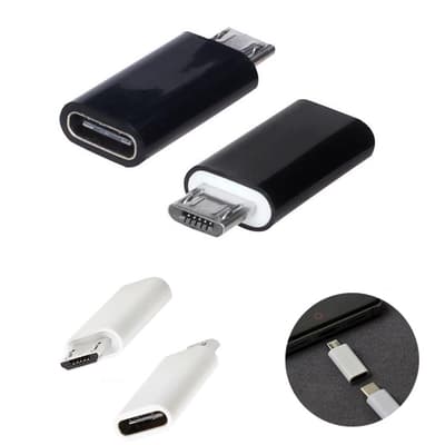 C USB till Micro USB - Snabb Laddning Adapter