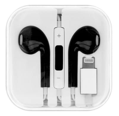 Hörlurar in-ear (svart) Lightning
