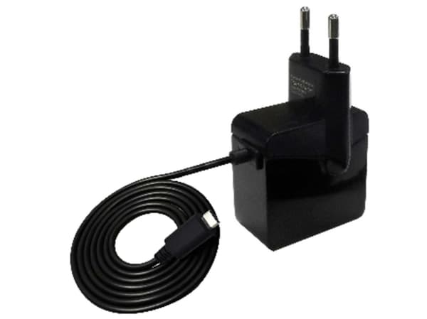 Insmat TRIDON Series Dual USB Travel Charger - Strömadapter - 20 Watt - 3 A (24 pin USB-C) - svart