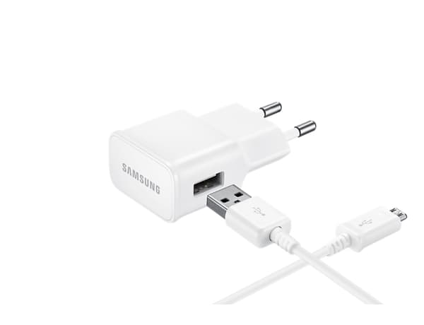 Samsung Travel Adapter EP-TA12EWEU - Strømadapter - 2 A (USB) - hvit