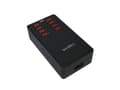 Miniatyrbild 3 av 5: LogiLink Table Charger - Strömadapter - 44 Watt - 8.8 A - 8 utdatakontakter (8 x 4-stifts USB typ A) - svart