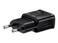 Miniatyrbilde 4 av 5: Samsung Travel Adapter EP-TA20 - Strømadapter - 2 A - AFC (USB) - på kabel: USB-C - svart
