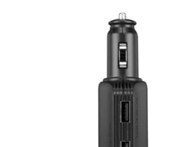 Garmin High-speed Multi-charger - Autovirtalaturi - 2 lähtöliitäntää (USB) - Garmin Speak Plus; Dash Cam 46, 47, 56, 57, 66, 67, Mini, Mini 2; VIRB 3