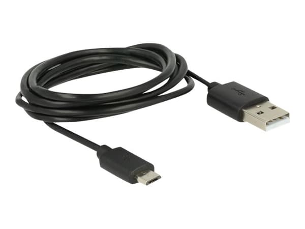 Tragant - Strømadapter - 12 watt - 2.4 A (USB) - på kabel: Micro-USB - svart