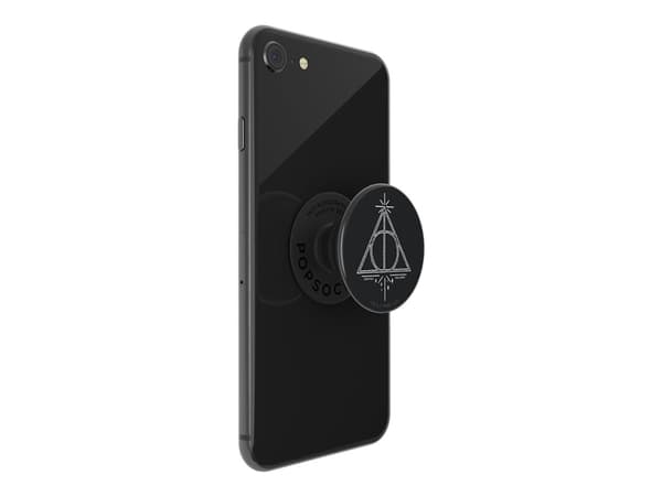 PopSockets PopGrip - Fingergrep/stativ for mobiltelefon - Deathly Hallows