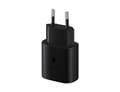 Miniatyrbild 3 av 5: Samsung® | EP-TA800 - Fast Charging Wall Charger - 25 Watt - 3 A - USB-C - Sort