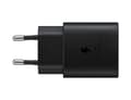 Miniatyrbild 1 av 5: Samsung® | EP-TA800 - Fast Charging Wall Charger - 25 Watt - 3 A - USB-C - Sort