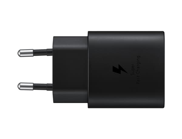 Samsung® | EP-TA800 - Fast Charging Wall Charger - 25 Watt - 3 A - USB-C - Sort Svart