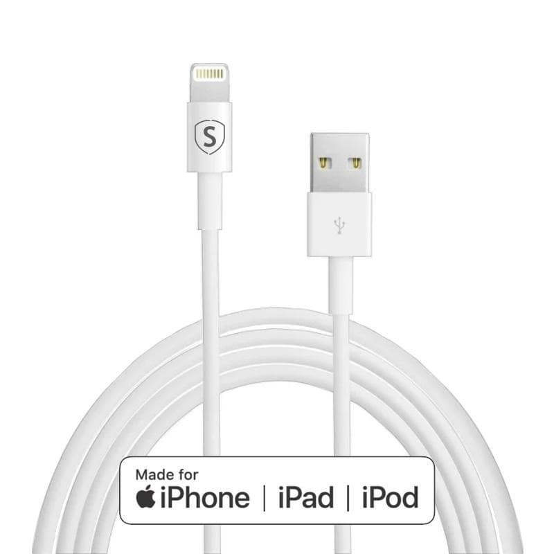 SiGN Lightning-kabel til iPhone / iPad, MFi-sertifisert- 3 m