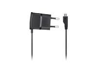 Samsung ETA0U10E - Strømadapter - svart - for Galaxy Core Prime VE, Pocket Plus, Xcover, Y Duos, Young, Young Duos; GT-C3520, E1270 Sort