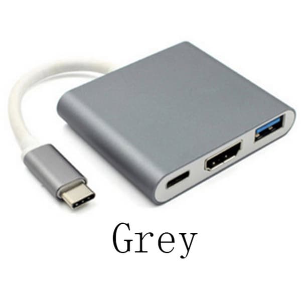 Praktiskt Type-C Adapter till HDMI USB