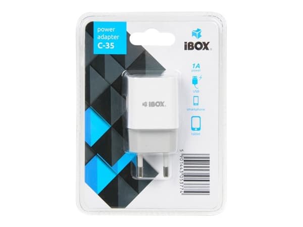 iBOX ILUC35W - Strømadapter - 1 A (USB)