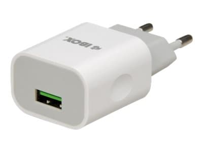 iBOX ILUC35W - Strømadapter - 1 A (USB) Hvit