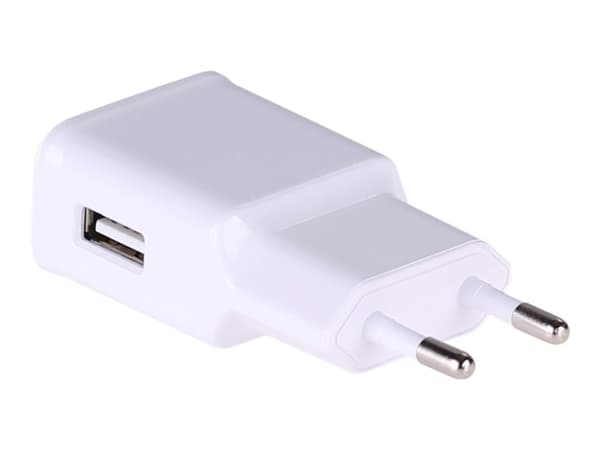 Akyga AK-CH-11 - Strömadapter - 12 Watt - 2.4 A - QC 3.0 (USB) - vit Vit