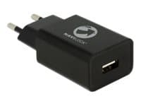 Navilock - Strømadapter - 1.5 A - QC 3.0 (USB) - svart Sort