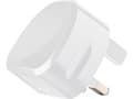 Miniatyrbilde 4 av 5: MicroConnect - Strømadapter - 2.4 A - 2 utgangskontakter (USB) - hvit - Storbritannia