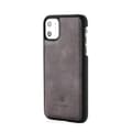 Miniatyrbild 10 av 10: DG.MING 2-in-1 Magnet Wallet iPhone 11 Brown