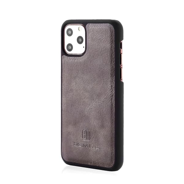 DG.MING 2-in-1 Magnet Wallet iPhone 11 Pro Max Brown