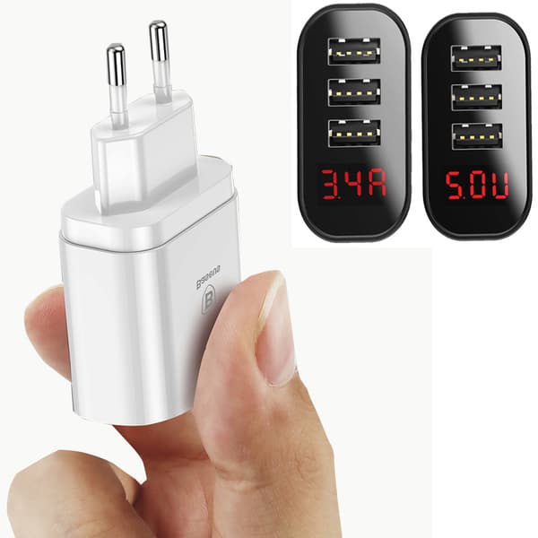Baseus Praktiska Väggadapter