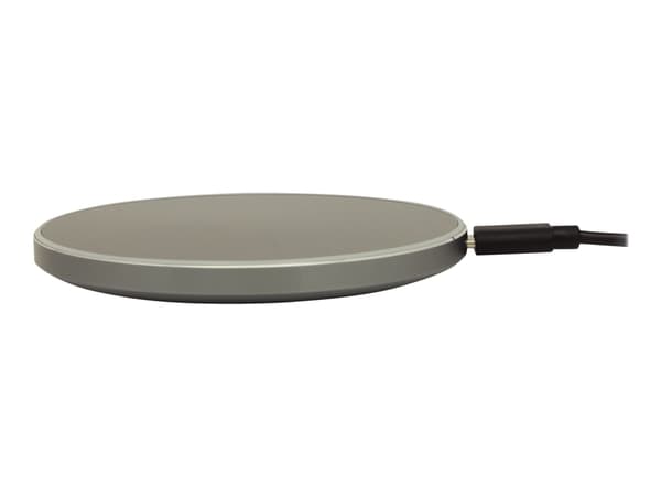Rapoo XC150 - Trådlös laddningsplatta - 10 Watt - silver