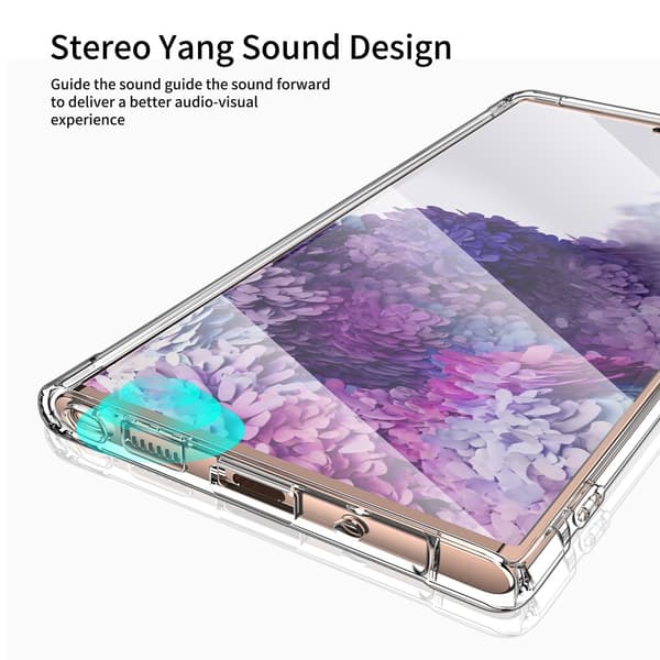LEEU DESIGN Air TPU Skal Galaxy Note 20 Ultra Transparent