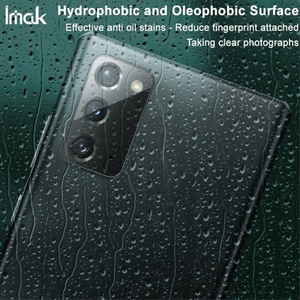 IMAK 2 Pack 0.3mm Härdat Glas Linsskydd Galaxy Note 20